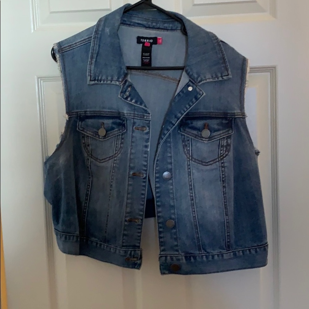 Denim vest